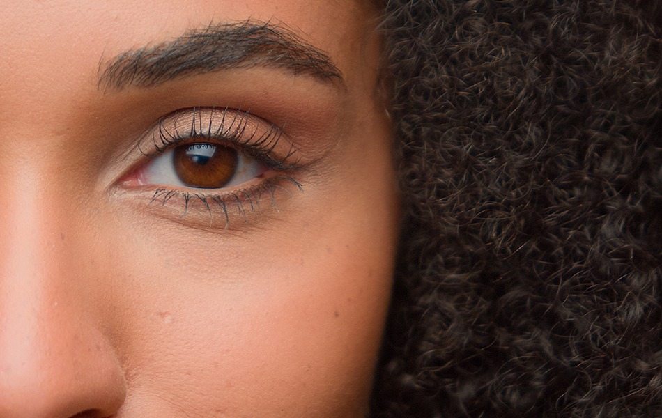 photo oeil femme gros plan